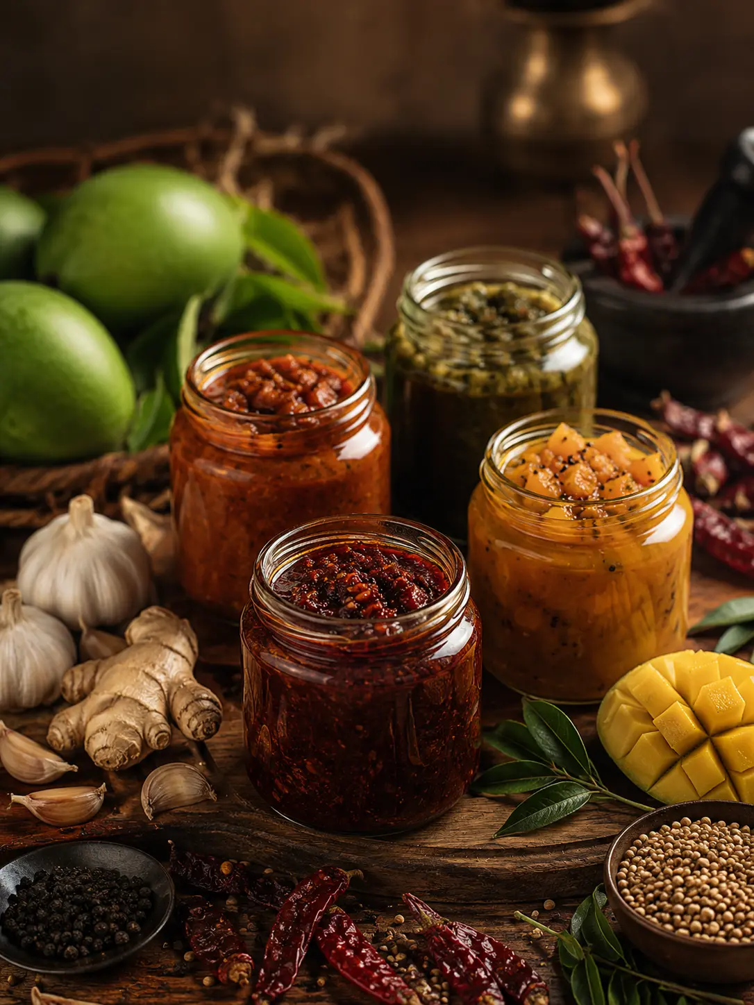 Traditional homemade recipes and spices shared from grandmother's kitchen